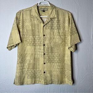Tommy Bahama Relaxed Hawaiian 100% Silk Camp Shirt Size M
